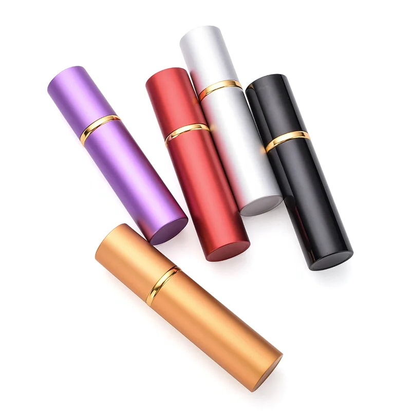 Fragrance Atomizer Pump - 5pcs 10ml Aluminum Perfume Bottle Refillable