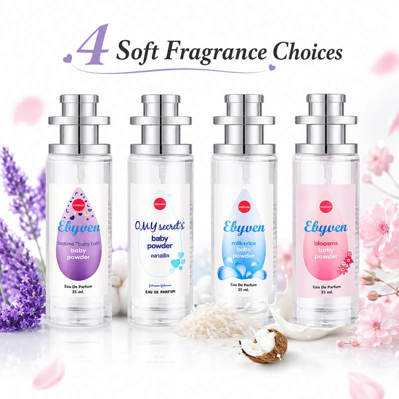 Perfume Lavender Fragrance - 2pcs 35ml Baby Powder Perfume for