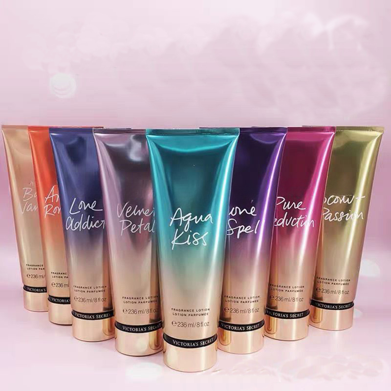 Perfume Fragrance Body Lotion - 236ml Victoria Fragrance Body Lotion Lasting