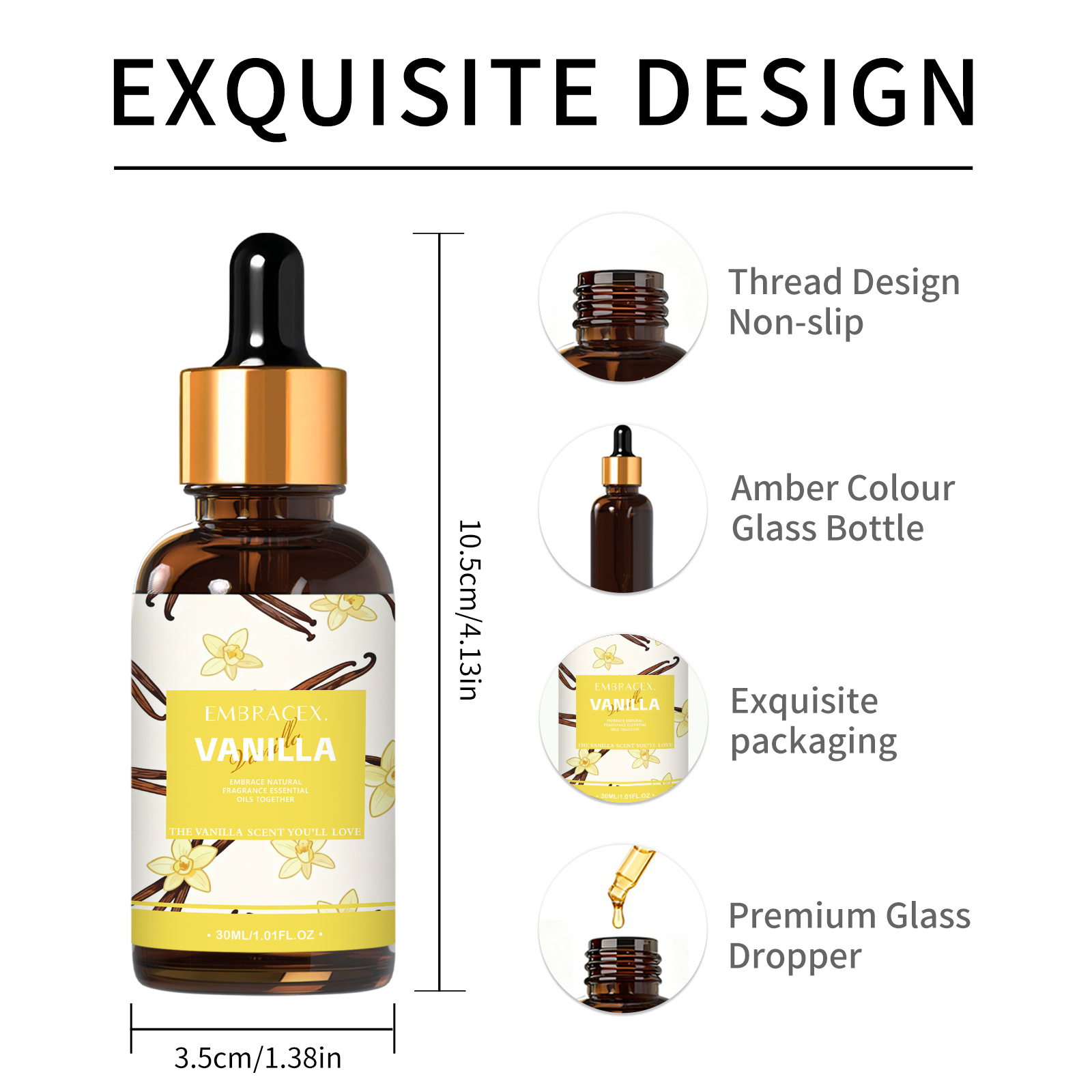 30ml Vanilla Essential Oil For - Sandalwood Perfume Oil ulasan dan harga