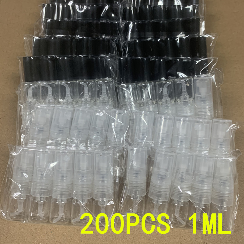 5-200PCS 1ML Portable Glass Pe - Perfume Fragrance World Qahwa ulasan dan harga