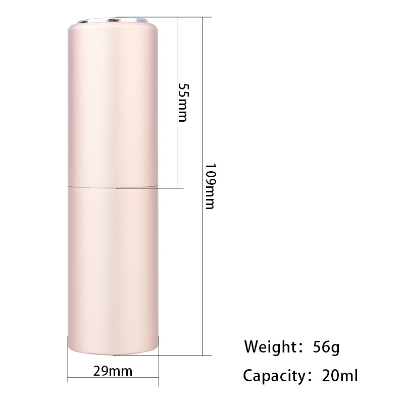 20ml Metal Aluminum Refillable - Perfume Fragrance World Qahwa ulasan dan harga
