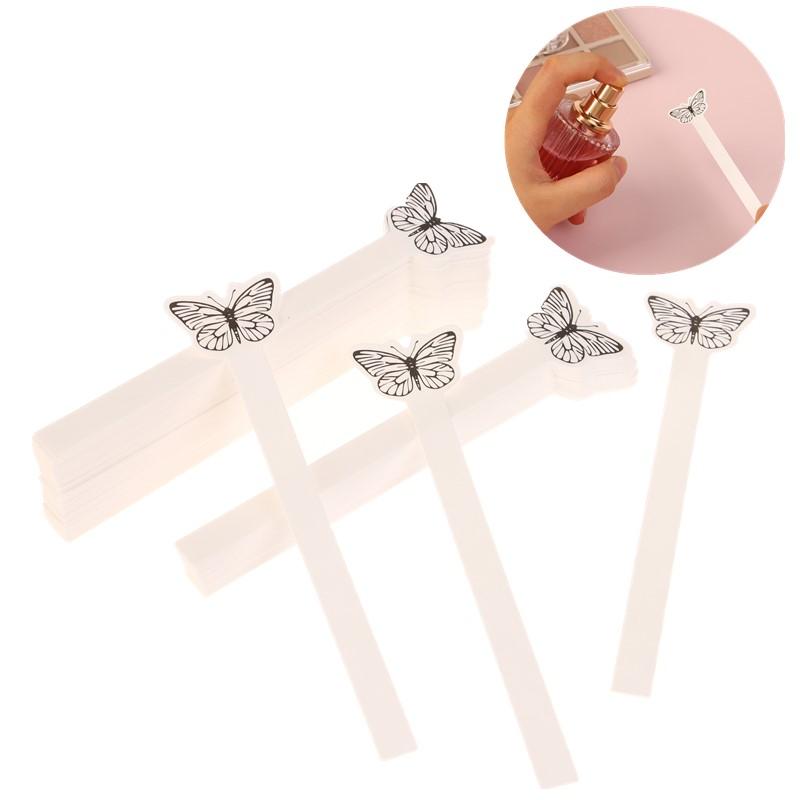100Pcs Creative Butterfly Shap - Perfume Fragrance Tester ulasan dan harga