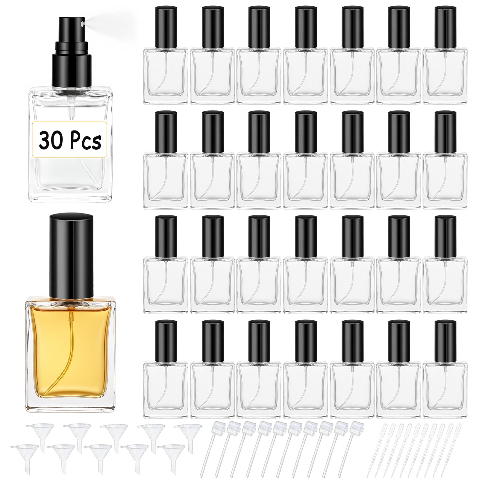 High quality 30 15ml clear gla - Perfume Fragrance World Qahwa ulasan dan harga