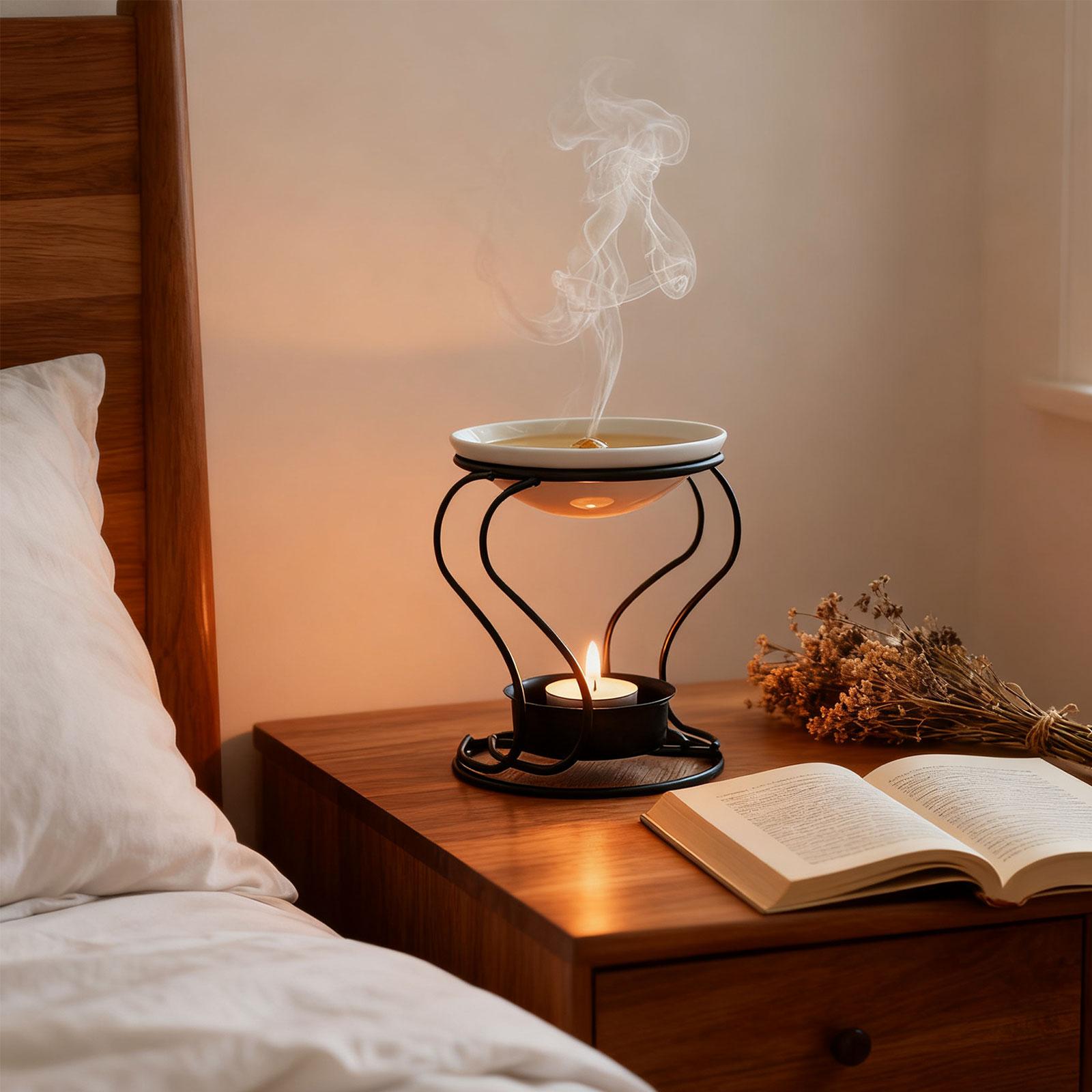 Creative Metal Oil Burner Wax  - Perfume Fragrance Base ulasan dan harga