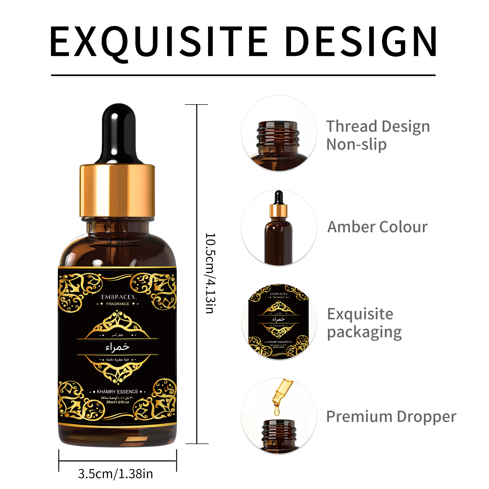 30ml Khamry Essence Essential  - Sandalwood Perfume Oil ulasan dan harga