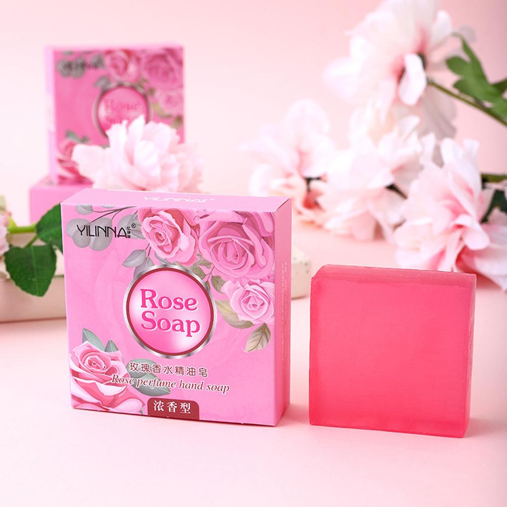 Pure Handmade Natural Rose Ess - Perfume Fragrance Soap ulasan dan harga