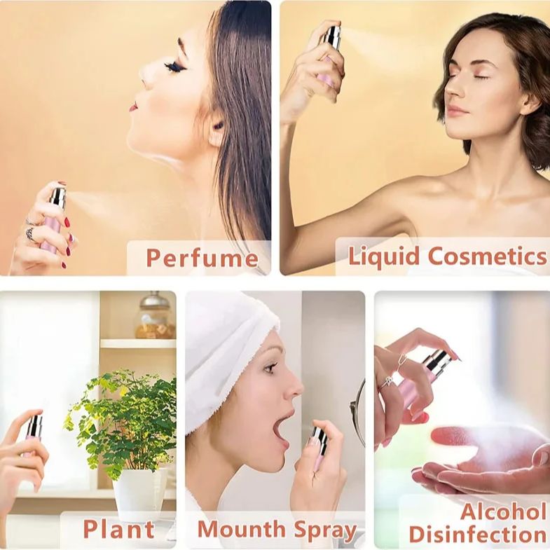 4pcs+4 Accessories 5ml Refilla - Fragrance Atomizer Pump ulasan dan harga