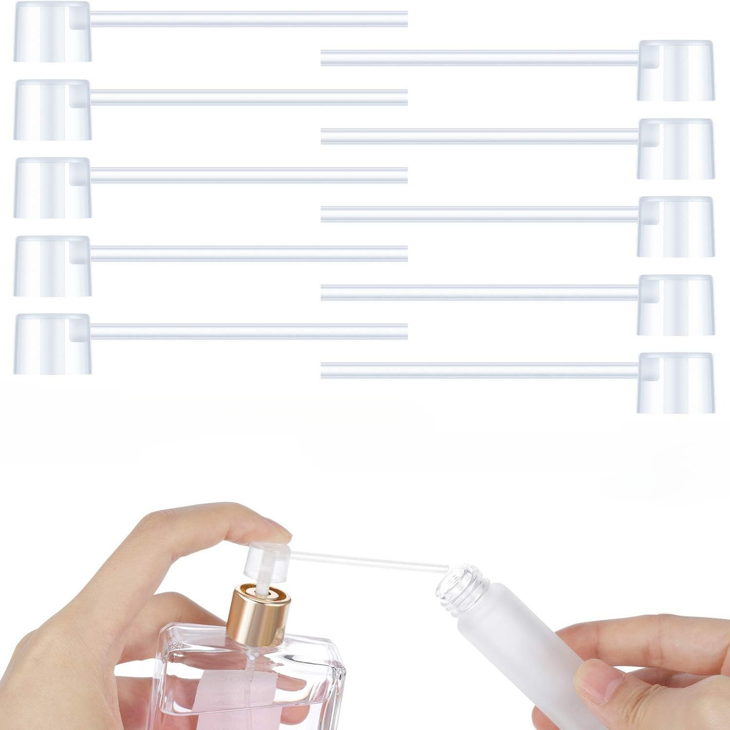 10/20/50/100 pcs Perfume Refil - Fragrance Atomizer Pump ulasan dan harga