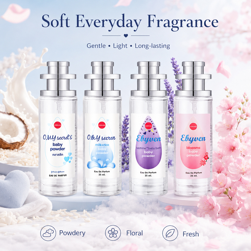 2pcs 35ml Baby Powder Perfume  - Perfume Lavender Fragrance ulasan dan harga