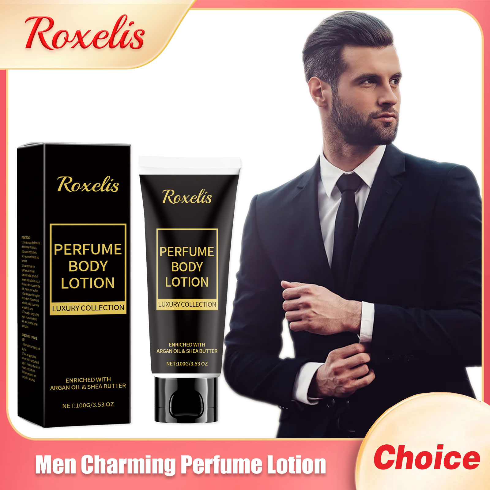 Men Charming Perfume Lotion Lo - Perfume Fragrance Body Lotion ulasan dan harga