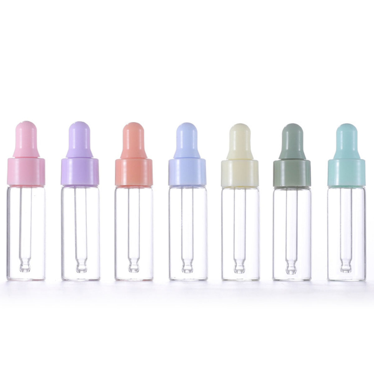 8x 1/2/3/5ml Clear Glass Dropp - Perfume Fragrance World Qahwa ulasan dan harga