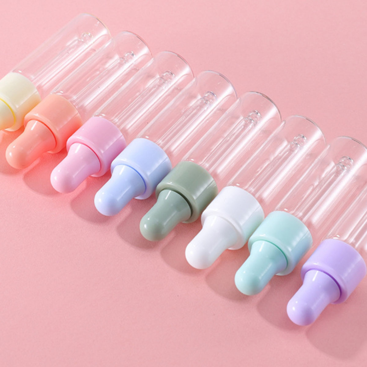 8x 1/2/3/5ml Clear Glass Dropp - Perfume Fragrance World Qahwa ulasan dan harga