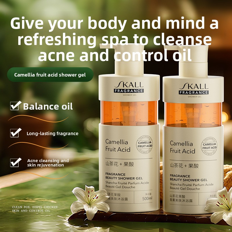 Camellia Fruit Acid Body Wash  - Perfume Fragrance Body Lotion ulasan dan harga